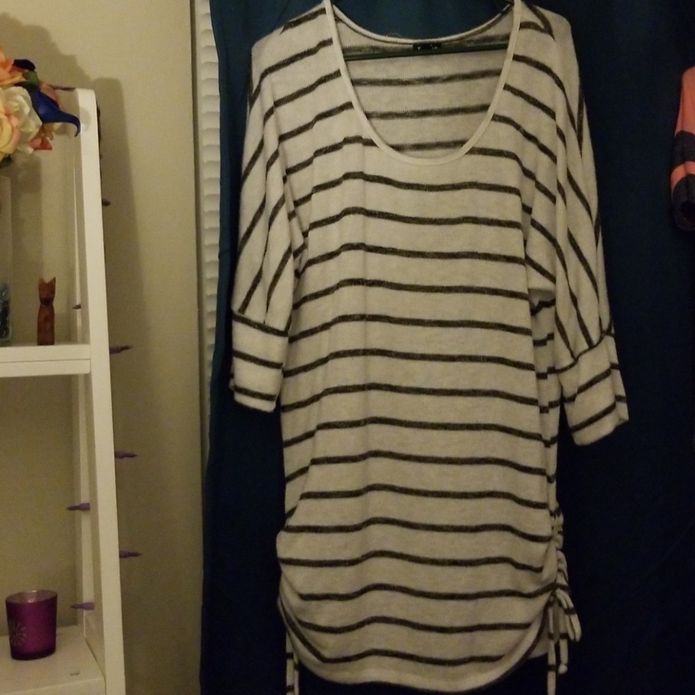 Torrid striped tunic